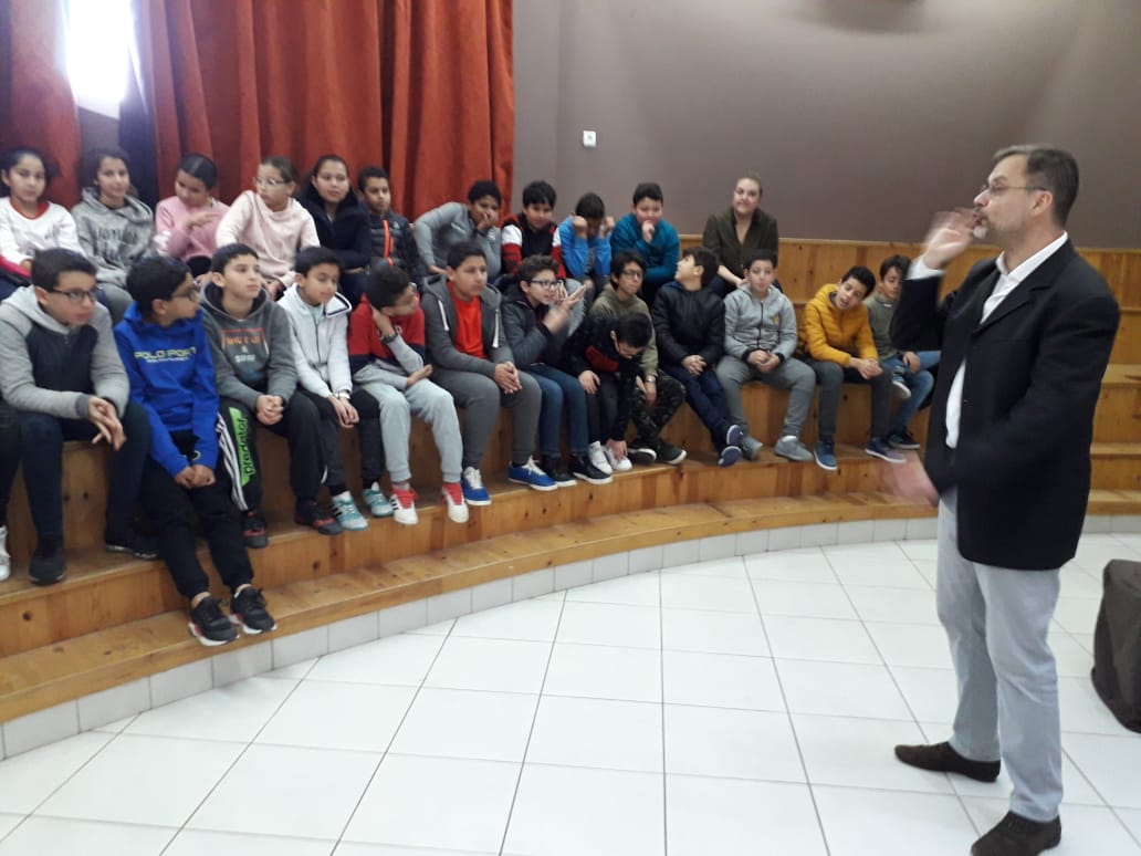 Arnaud Beunaiche au LFI Jean Charcot – Lycée français international Jean  Charcot