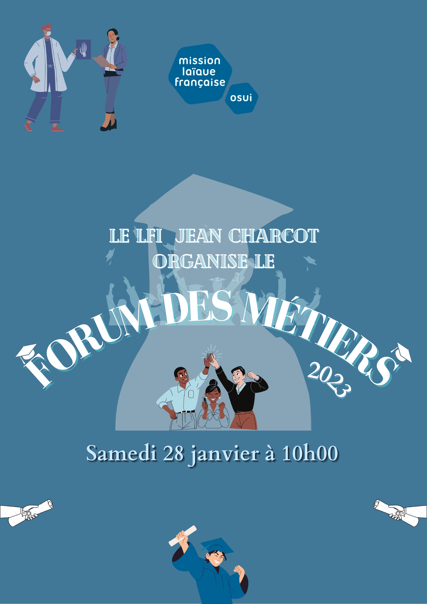 La 11ème édition du Forum des métiers au LFI Jean Charcot