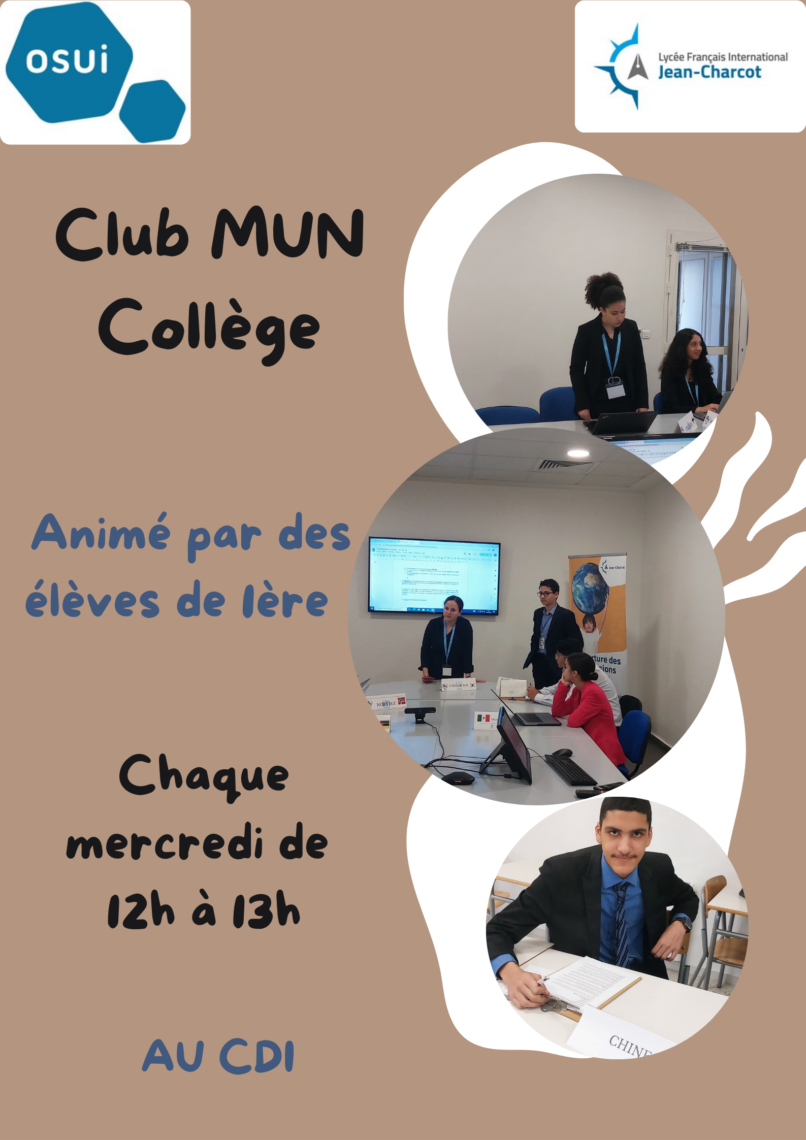 Affiche club MUN