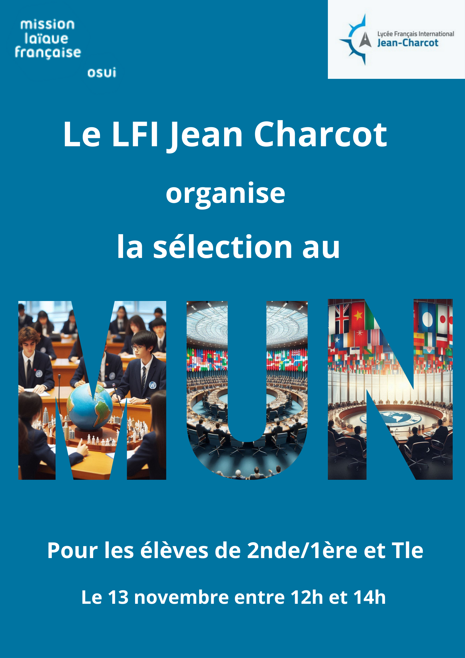 Présélection MUN au LFI Jean Charcot