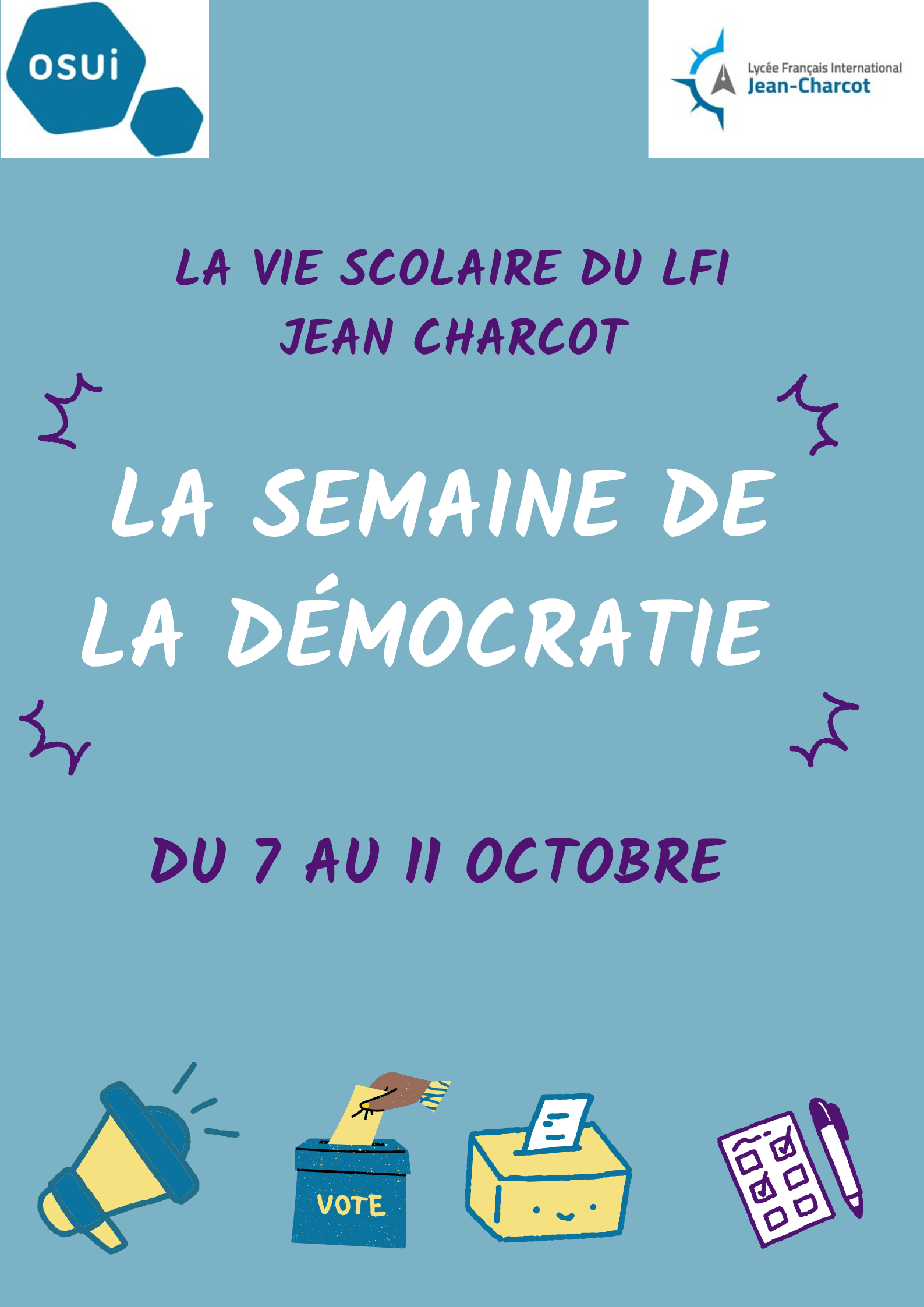 La semaine de la démocratie au LFI Jean Charcot