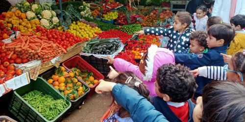 Sortie au marché!