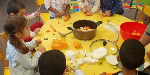 La soupe de légumes