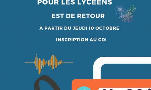 Rejoignez l’aventure sonore : le club webradio est de retour !