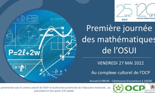 27 mai 2022 – Journée des MATHS OSUI